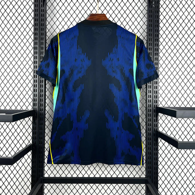 Maillot Brésil Extérieur Jordan Coupe du Monde 2026 - Noir et Bleu