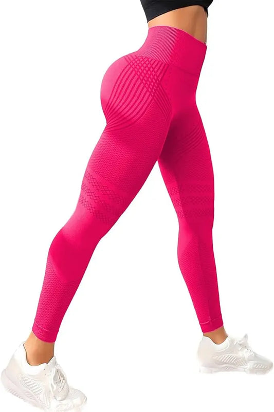 Cellulite 3D Leggings - Rose