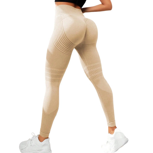 Cellulite 3D Leggings - Beige
